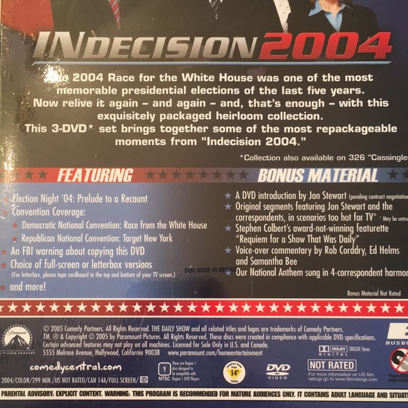 THE DAILY SHOW DVD. Indecision 2004 - Picture 5 of 6
